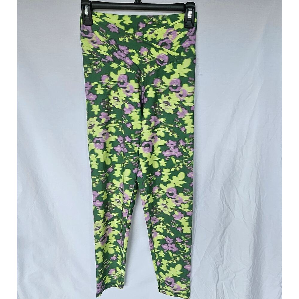 Aerie Real Me High Waisted Crossover Leggings Size L